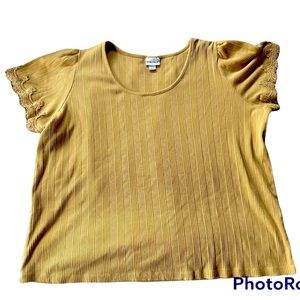 Mustard Plus Size Ava Viv Shirt.